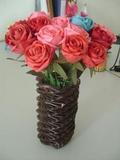 DIY手工制作纸花情人节礼物纸花玫瑰材料包可做11朵仅需9.8元