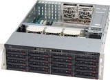 超微 2U SUPERMICRO SC836E16-R1200B 16盘位 存储服务器机箱