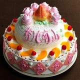 克莉丝汀 福寿双全 南京蛋糕店南京蛋糕同城速递生日配送