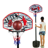 篮球架室内户外儿童可升降篮球框宝宝运动铁杆大号篮球架子玩具