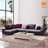 乳胶布沙发 电动升降功能 高档布艺沙发 正品客厅组合L 大小户型