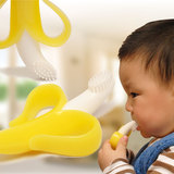 全新防伪 Baby banana 香蕉宝宝牙胶 磨牙棒 婴儿咬胶 硅胶乳牙刷