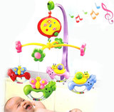 婴儿床头铃 音乐旋转 新生儿玩具0-1 床挂玩具 电动旋转床铃包邮
