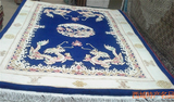 新疆纯羊毛手工刺绣编织地毯客厅茶几沙发地垫 和田羊毛地厚毯子