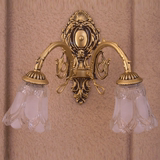 简约田园简欧式吊灯具床头镜前墙壁灯饰壁灯复古地中海客厅灯卧室