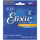 ELIXIR NANOWEB® 12002 Super Light 009-042 镀膜电吉他琴弦