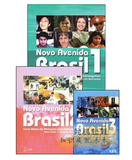 自学葡语入门-进阶教材/巴西葡萄牙语/Novo Avenida Brasil 123级