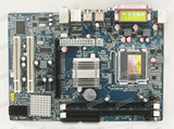 P45-771台式电脑主板 四核支持 DDR3 不集成显卡X5450 B
