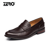 Zero零度正装皮鞋新款男士尖头英伦商务男鞋高端男鞋F8952
