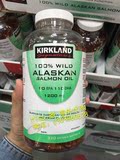 加拿大代购 Kirkland/柯克兰 阿拉斯加野生三文鱼油 320粒