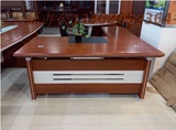 1.6米油漆大班台老板桌1.8米红樱桃办公桌简约现代总裁桌办公家具