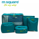 旅行美学m square旅行用品洗漱包套装拉杆箱行李衣物袋收纳整理袋