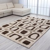 东升地毯 现代风格客厅卧室沙发地毯 加厚棉麻地毯 厂家直销清仓