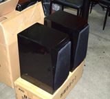 家用汽车音响6.5寸喇叭试音箱 烤漆书架箱 惠威试音箱空箱 空音箱