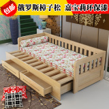 新款实木沙发床1.8米1.5小户型多功能两用可折叠储物宜家双人简约