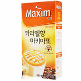 韩国进口麦馨maxim焦糖玛奇朵咖啡卡布奇诺 三合一速溶拿铁咖啡
