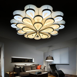 雷迪尔新款创意简约现代时尚LED客厅卧室书房智能遥控凤羽吸顶灯