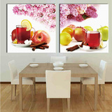 琪萌印花十字绣餐厅 新款客厅系列水果-苹果卧室图花卉欧式挂画