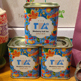 茗茶暗访水果茶果粒洛神茶蓝莓罐装包装礼盒代用花茶组合热销上海