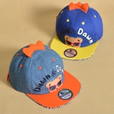 韩版儿童帽子男潮棒球鸭舌帽1-2-4-6岁男童宝宝帽子6-12个月春秋