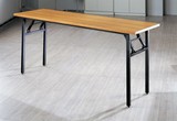 厂家直销长条桌折叠桌培训桌椅条形会议桌学生培训台办公桌钢木桌