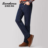 美斯特邦威AMHZARA2016男士牛仔裤商务休闲Sundance圣得西长裤