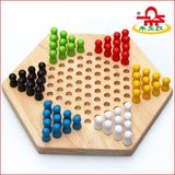 儿童跳棋木制棋类亲子游戏玩具互动益智类小男孩女童3-4-5-6-7岁