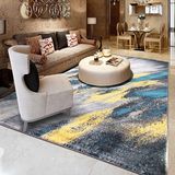 新中式地毯客厅卧室简约水墨日式现代抽象沙发美式古典北欧茶几垫