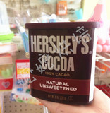 美国原装 好时纯天然可可粉226g克 脱脂无糖超黑巧克力粉烘焙