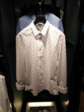 2016春男专柜正品代购吉斯加GRSAGA长袖衬衫C11614142A