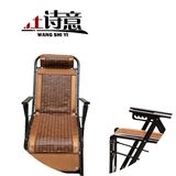 高档躺椅折叠午休加固不锈钢折叠椅靠背椅竹椅子老人椅沙滩椅子