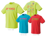 YONEX 16220 羽毛球T恤 羽毛球纪念衫 短袖  羽毛球服 JP版 现货