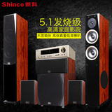 Shinco/新科 N 85.1家庭影院低音炮高清电视木质音响HIFI功放套装