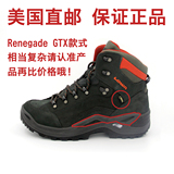 美国代购 LOWA RENEGADE GTX 男士中帮户外防水登山鞋靴 L310945
