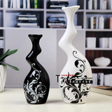 现代时尚家居装饰品摆件陶瓷工艺品欧式艺术品室内装饰品花瓶摆设