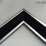 三角形ps发泡画框线条 韩式相框条黑白三角边条 装饰油画照片框条