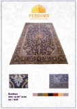 伊朗进口纯手工编织/纯羊毛波斯地毯/欧式美式客厅卧室/蓝色地毯