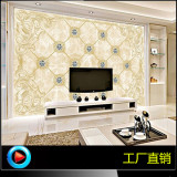 古典欧式瓷砖背景墙彩雕陶瓷电视背景墙厂家直销