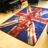 英伦风米字旗英国旗地毯客厅厨房卧室茶几沙发地垫复古创意长方形