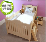 实木儿童床男孩护栏女孩储物床纯实木童床小孩床单人床1米1.2米包