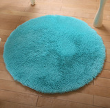 包邮紫色蓝色2岁儿童帐篷垫子圆形地毯地垫 椅垫可爱床边毯 瑜伽