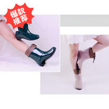 回力雨鞋女士夏中筒时尚女款雨靴胶鞋防滑水鞋短筒平跟韩国女套鞋