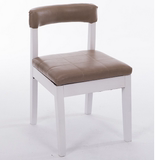 so餐椅 欧式休闲沙发椅简约扶手办公椅西餐厅家用实木椅子
