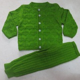 秋冬新款宝宝棉毛衣开衫，纯手工编织儿童毛衣。儿童毛衣外套1号