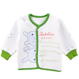冬季婴儿保暖上衣男女宝宝三保暖长袖单件开衫内衣儿童薄棉衣服