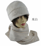 TNF 围巾帽子两件套装 秋冬季户外装备 护耳抓绒帽+围巾