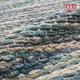 优立 印度进口手工地毯天然棉麻地毯客厅茶几沙发 地毯卧室床边毯