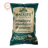 英国进口哈得斯Mackie's切达奶酪味薯片150g旅游休闲便携零食品