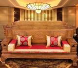 中式红木沙发垫,家具棕垫,古典坐垫,罗汉床垫五件套可定做