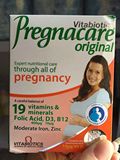 【现货】英国代购 pregnacare original 孕妇复合维生素叶酸 75粒